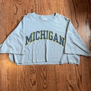 University of Michigan Crop Top